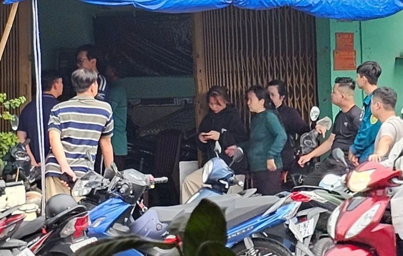 Hiện trường xảy ra vụ việc. Ảnh: Báo Dân trí.