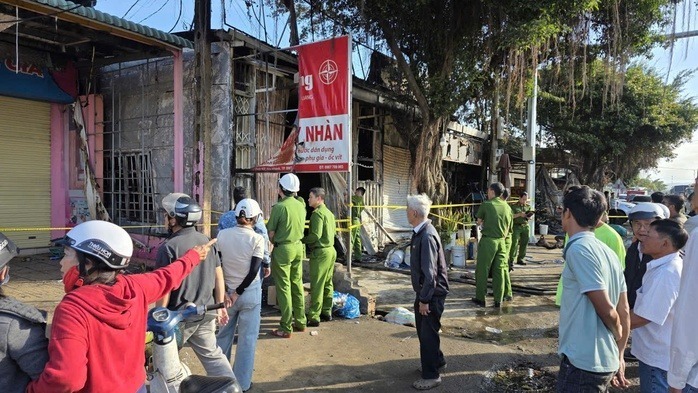 Khu vực hiện trường xảy ra sự việc. Ảnh: Người lao động