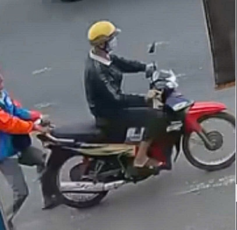 Hình ảnh ghi lại sự việc. Ảnh: PLO.