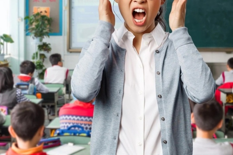 Một giáo viên tiểu học Trung Quốc bị đình chỉ vì chửi mắng học sinh và hy vọng các em đều nhiễm cúm. Ảnh minh hoạ.