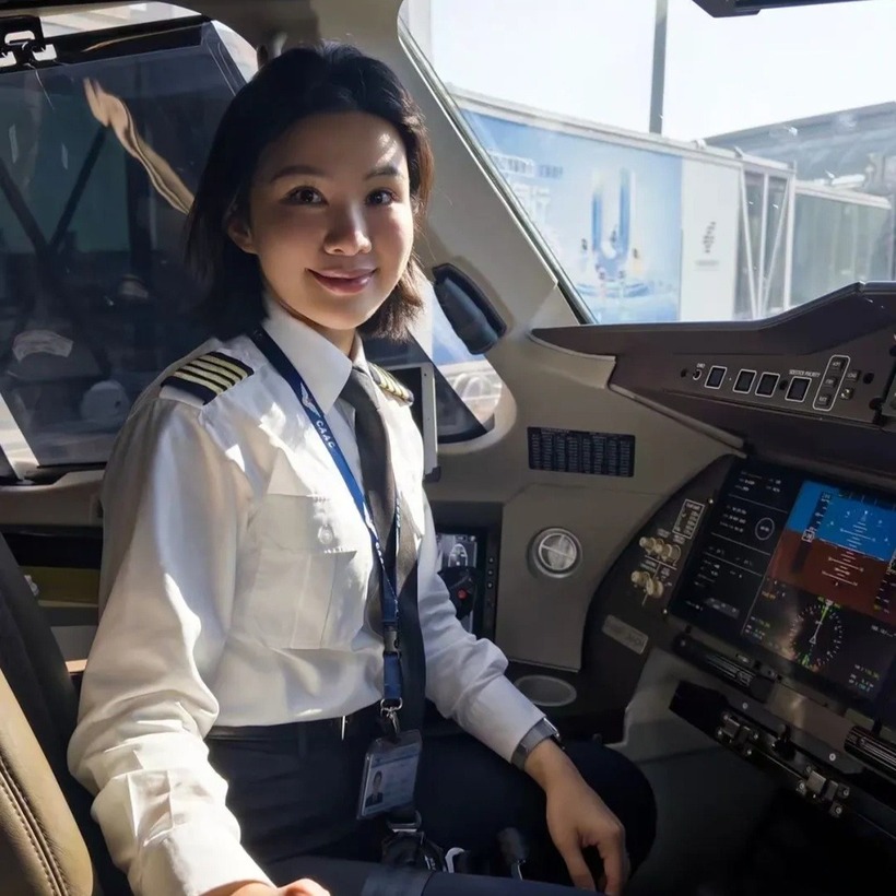 Nữ cơ trưởng Dư Duyệt (Ảnh: SCMP).