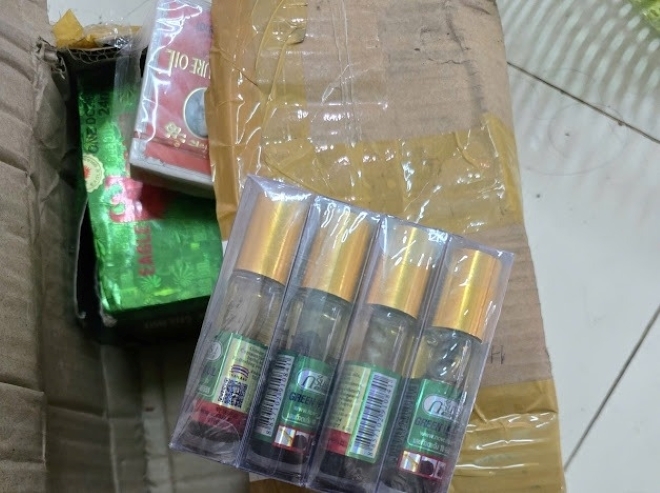 Tang vật công an thu giữ. Ảnh: Báo Công an TP.HCM