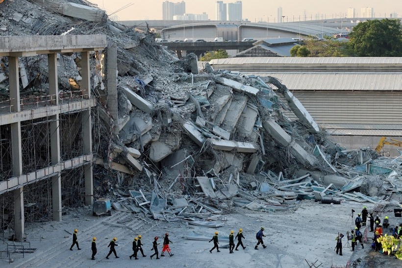 Động đất ở Myanmar. Ảnh: Reuters