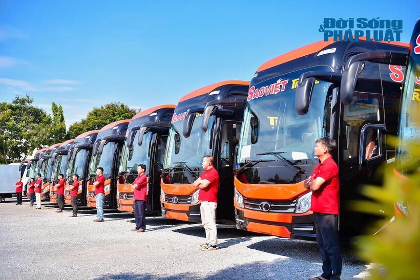 Hãng xe Sao Việt chủ động triển khai phương án tăng chuyến trong dịp nghỉ cao điểm Tết
