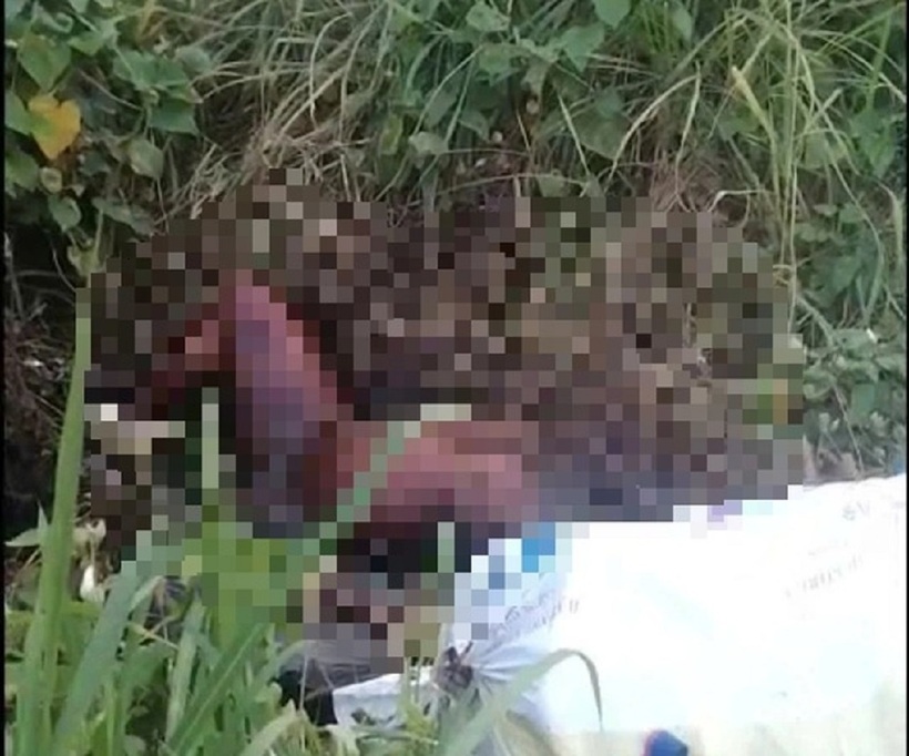 Hiện trường vụ việc. Ảnh: Thanh Niên