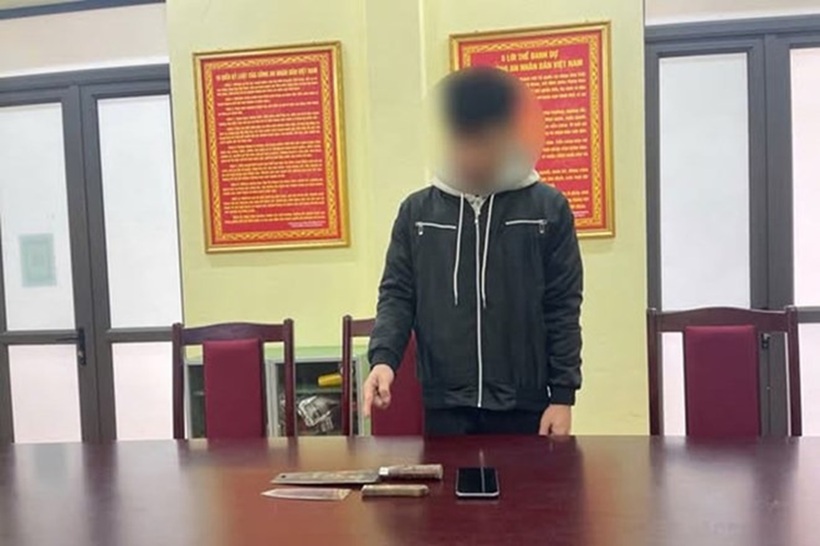 N.T.T.A tại cơ quan điều tra. Ảnh: Lao động