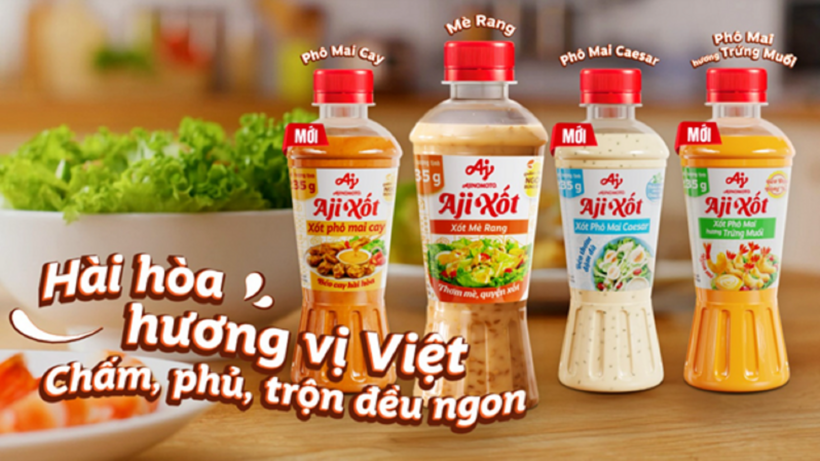 Gợi ý đổi vị cho mâm cơm Việt với các dòng sản phẩm “Aji-Xốt” tiện lợi từ Ajinomoto Việt Nam.