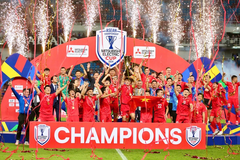 Việt Nam vô địch ASEAN Cup. Ảnh: VFF.
