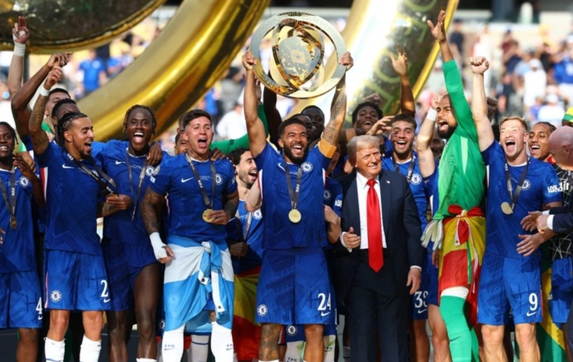 Ở FIFA Club World Cup 2025, Chelsea là đội đoạt chức vô địch. Ảnh: Eurosports.
