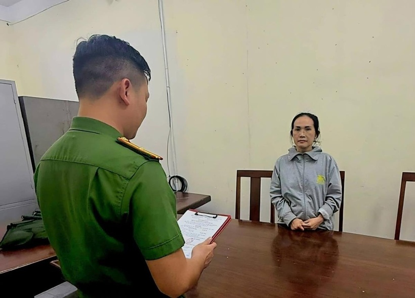 Nguyễn Thị Thu Thảo, nữ quái cầm đầu đường dây mua bán hóa đơn trái phép hơn 200 tỷ đồng. Ảnh: Công an TP Đà Nẵng.
