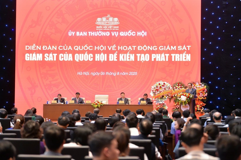 Ủy ban Thường vụ Quốc hội tổ chức thành công Diễn đàn về hoạt động giám sát của Quốc hội (Ảnh: Quochoi).