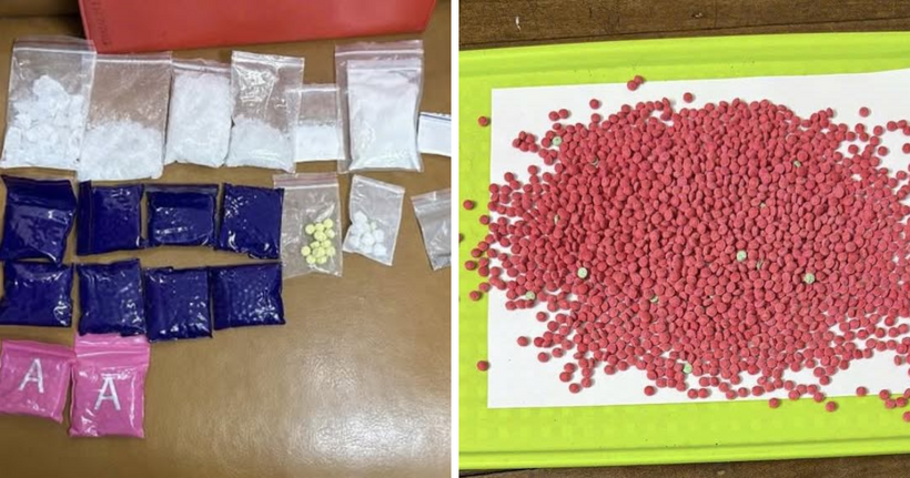 Tang vật vụ án. (ảnh: Công an Tuyên Quang)