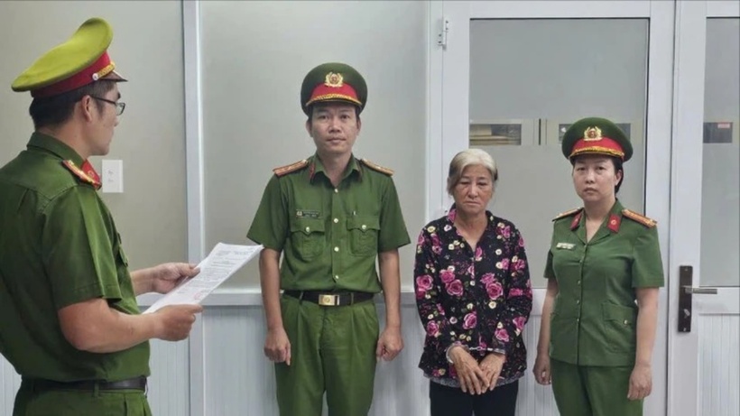 Công an khởi tố, bắt tạm giam bà Phan Thị Xuân Mai để điều tra.&nbsp; Ảnh: PLO.