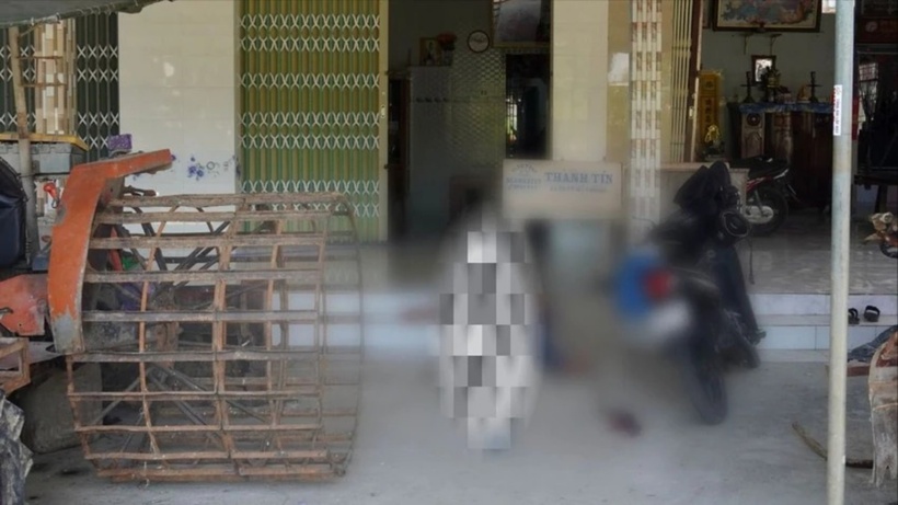 Hiện trường vụ việc. Ảnh: PLO.