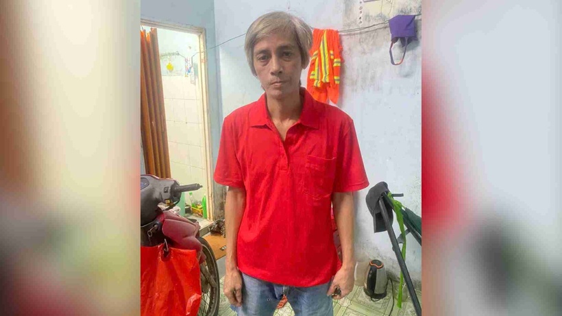 Đối tượng trốn truy nã Nguyễn Thành Trung. Ảnh: Lao Động.