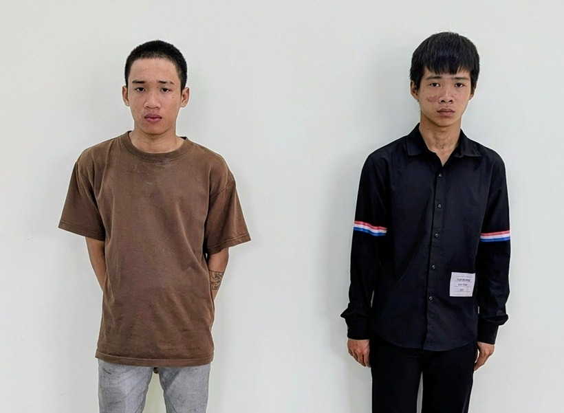 Nguyễn Văn Đạt (trái) và Cao Dương Linh. Ảnh: Báo Dân trí.