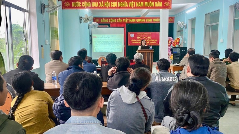 Hội luật gia tỉnh Quảng Trị phối hợp với Công an xã Tuyên Phú tổ chức hội nghị phổ biến, tư vấn pháp luật miễn phí cho những người tái hòa nhập cộng đồng trên địa bàn xã hồi đầu tháng 12/2025.