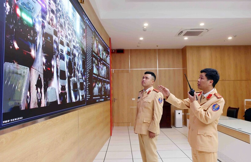 Trung tâm điều khiển giao thông Hà Nội.