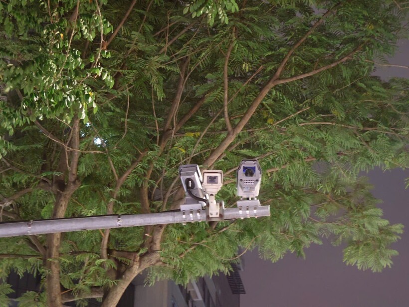 Hệ thống Camera đang được vận hành tại Hà Nội.