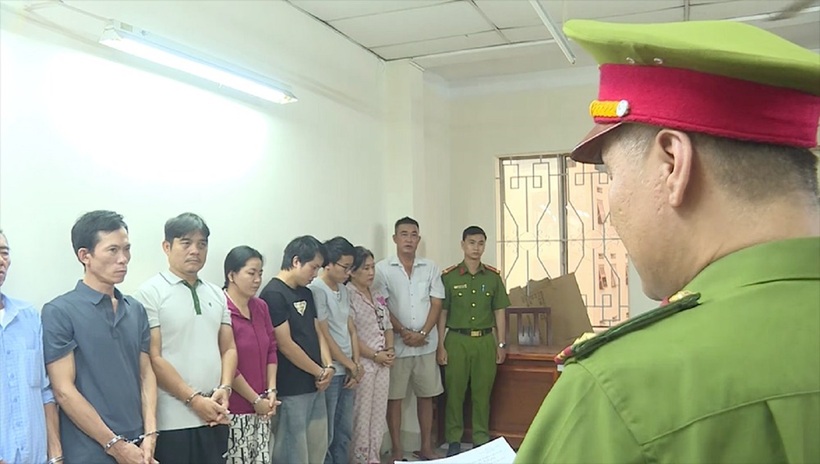 Các đối tượng giúp sức tích cực cho Nguyễn Thanh Hải bị bắt giữ. Ảnh: Vietnamnet