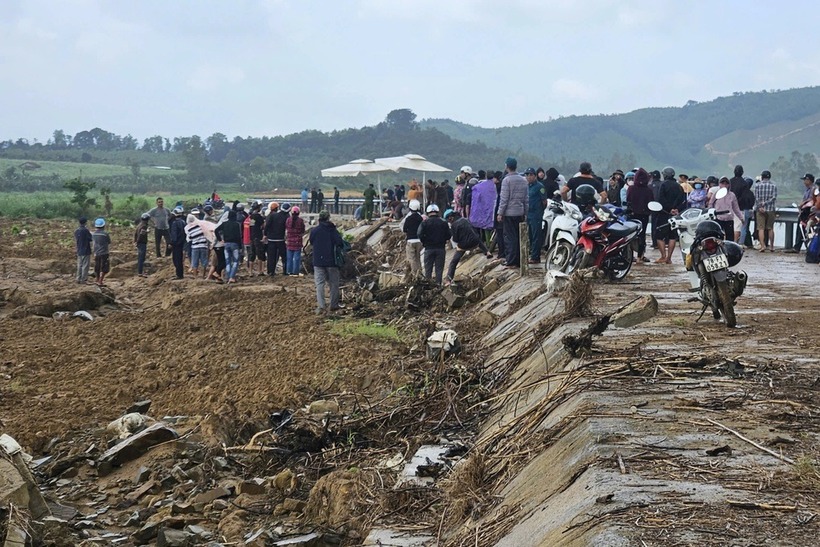 Hiện trường vụ việc. Ảnh: Dân Trí