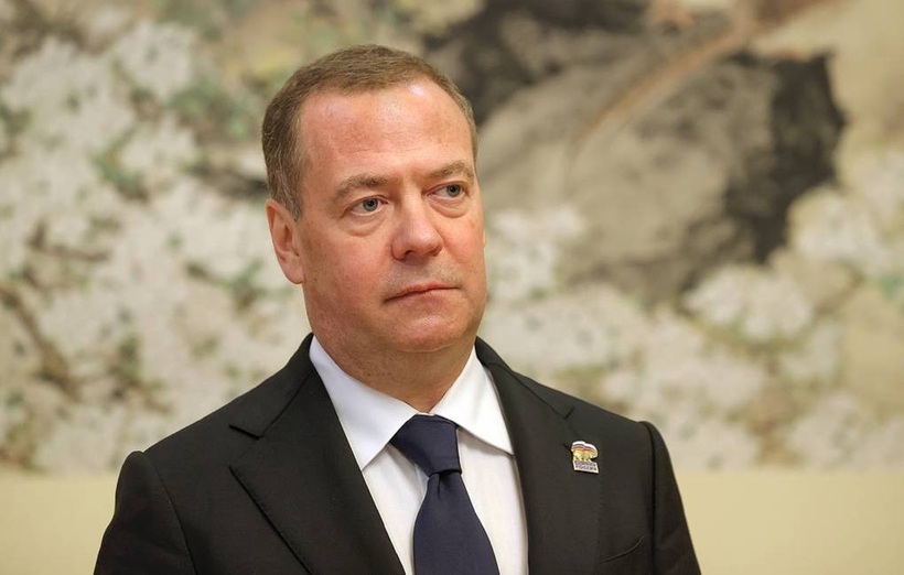 Phó Chủ tịch Hội đồng An ninh Nga Dmitry Medvedev. Ảnh: Getty