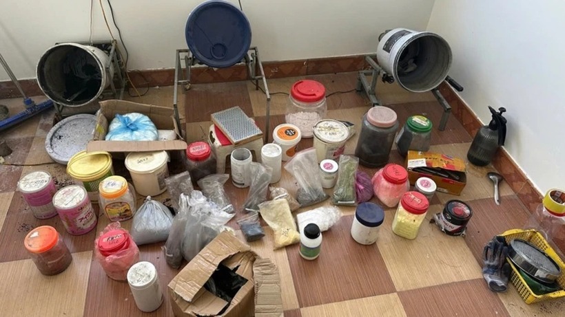 Tang vật công an thu giữ. Ảnh: Pháp luật TP.HCM