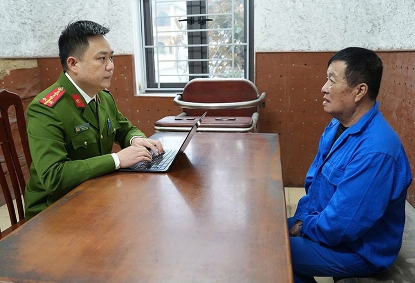 Đối tượng chủ mưu Nguyễn Đình Minh. Ảnh: Báo Công an Nhân dân.