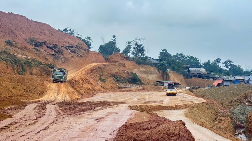 Đến nay, sản lượng thi công dự án là 380/4461 tỷ đồng, đạt 8,5%