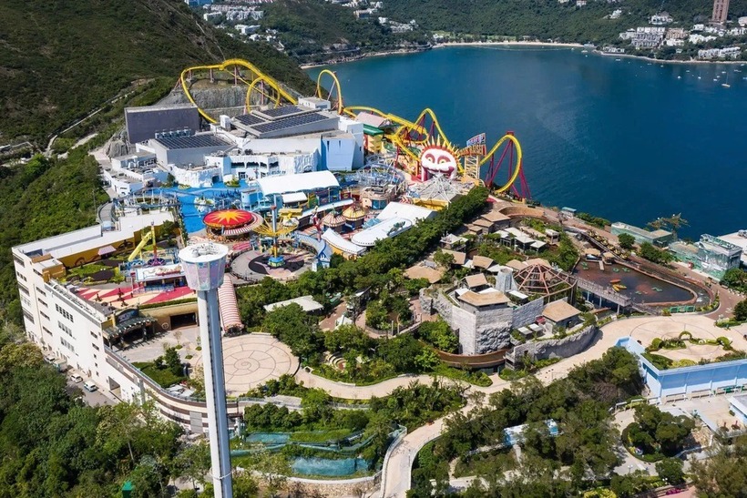 Công viên giải trí Ocean Park Hong Kong tại Hong Kong (Trung Quốc). (Ảnh: People).