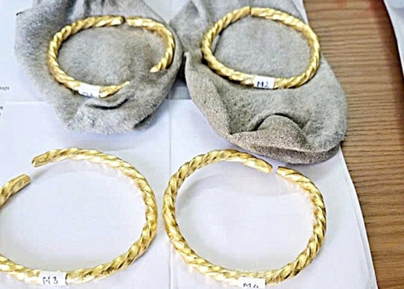 Tang vật vụ án. (Ảnh: Báo Hà Tĩnh)