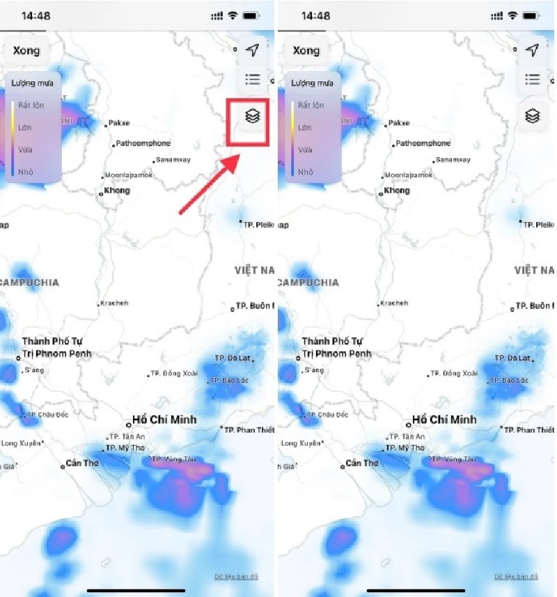 Cách kiểm tra lượng mưa ngay trên iPhone - 3