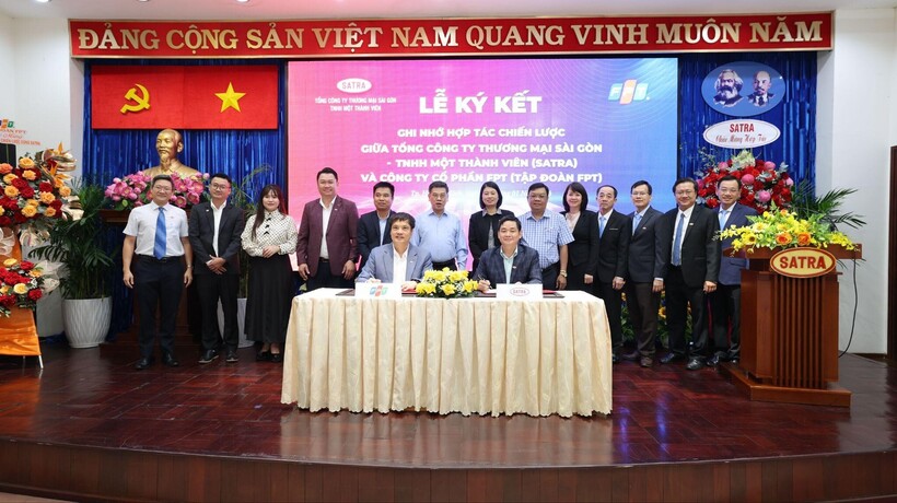 SATRA và FPT ký kết hợp tác thúc đẩy chuyển đổi số trong lĩnh vực thương mại – dịch vụ