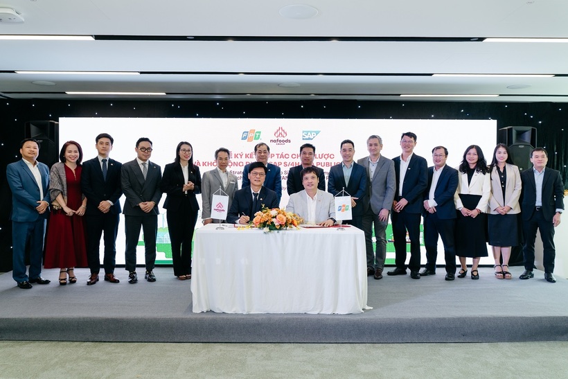 Nafoods Group cùng FPT ký kết hợp tác chiến lược về chuyển đổi số toàn diện