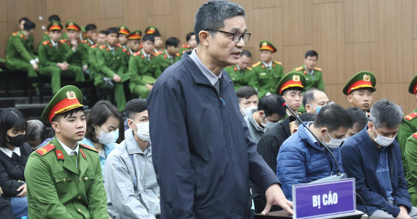 Bị cáo Nguyễn Thanh Phong (Ảnh: Phùng Nam).