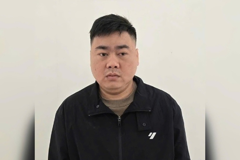 Hiến thời điểm bị bắt (Ảnh: Công an Tuyên Quang).