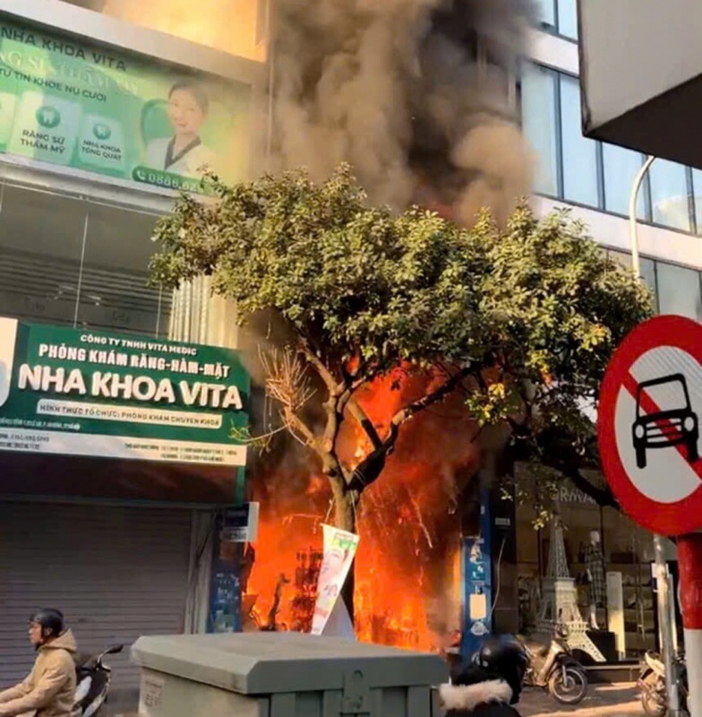 Ngôi nhà xảy ra hỏa hoạn. (Ảnh: CAND)