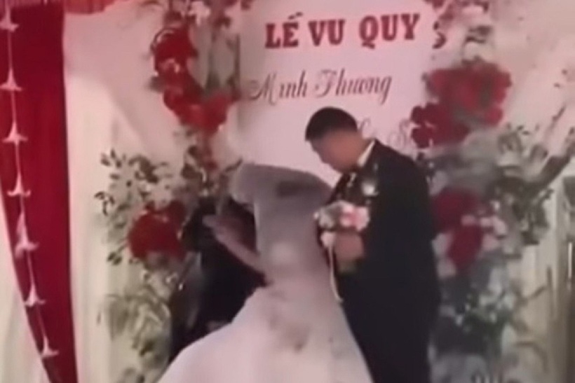 Hình ảnh ghi lại sự việc. Ảnh: Dân Trí
