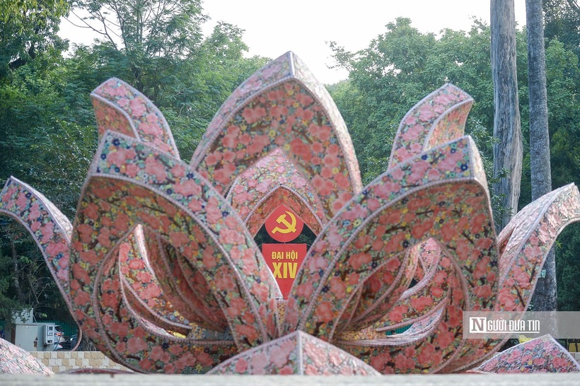 Hà Nội trang hoàng rực rỡ chào đón Đại hội lần thứ XIV của Đảng - 6