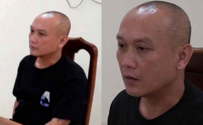 Nguyễn Trí Đức khai nhận hành trình trốn truy nã. (Ảnh: Công an nhân dân)