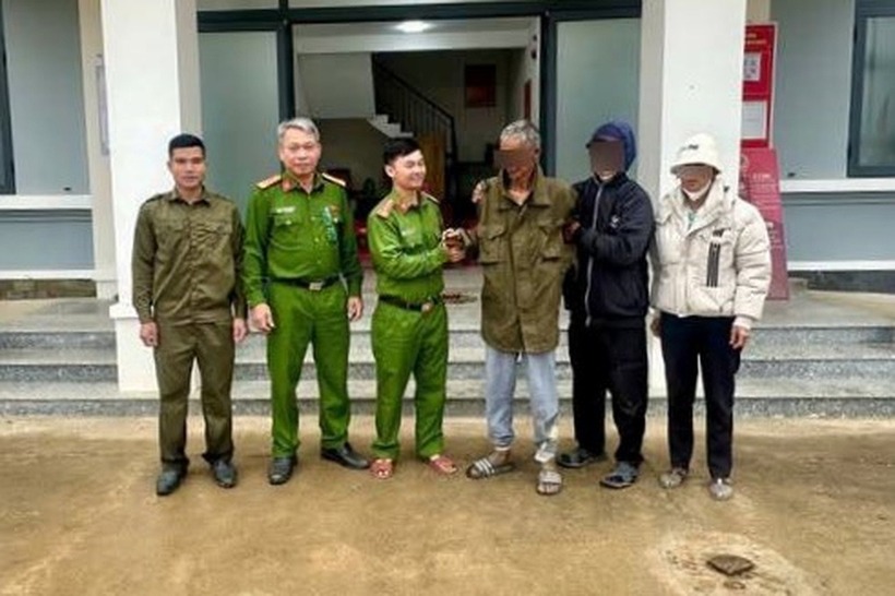 Thư cảm ơn của gia đình. (Ảnh: Công an xã Avương)