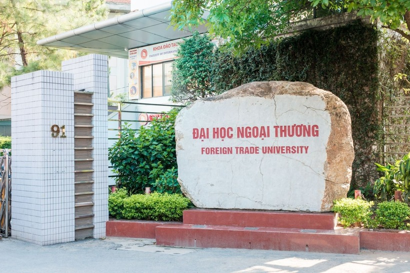 Trường Đại học Ngoại thương. Ảnh: Báo Tin tức.