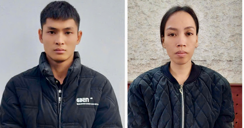 2 đối tượng Đặng Văn Vinh và Phạm Thị Hoa.
