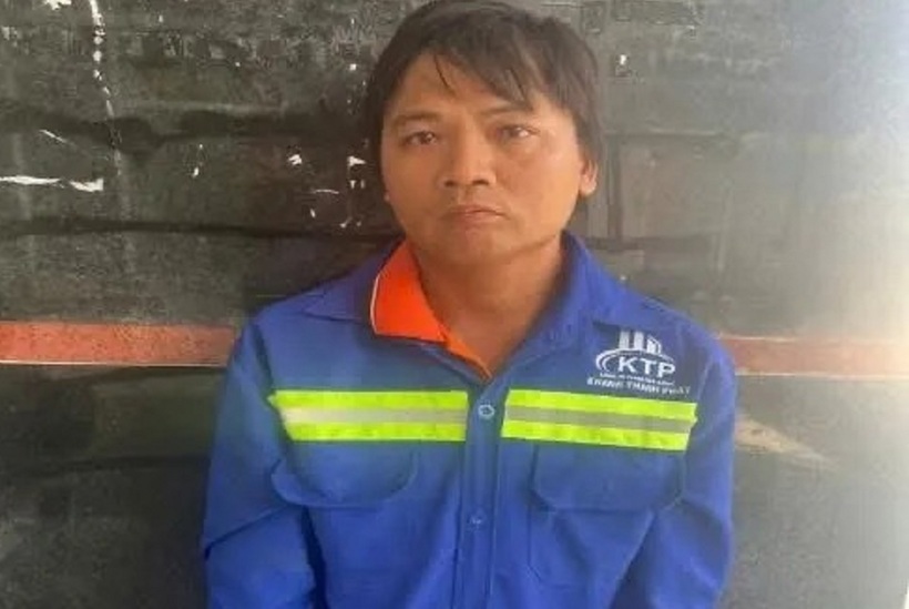 Đối tượng chém con riêng của vợ đã bị tạm giữ. Ảnh: Sài Gòn Giải phóng