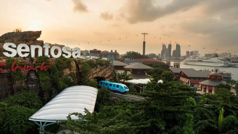 Bất động sản Sentosa tăng phi mã khi Sentosa Monorail Express đi vào vận hành