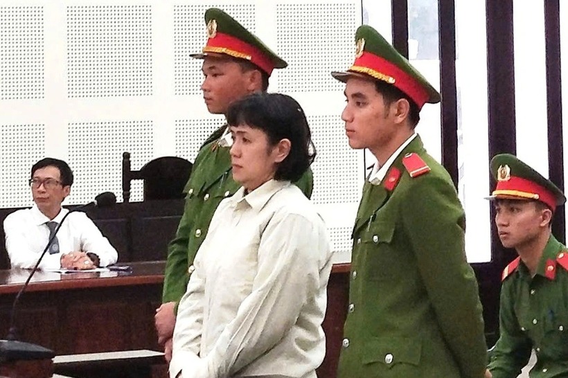 Bị cáo Châu tại phiên tòa. (Ảnh: Dân trí)