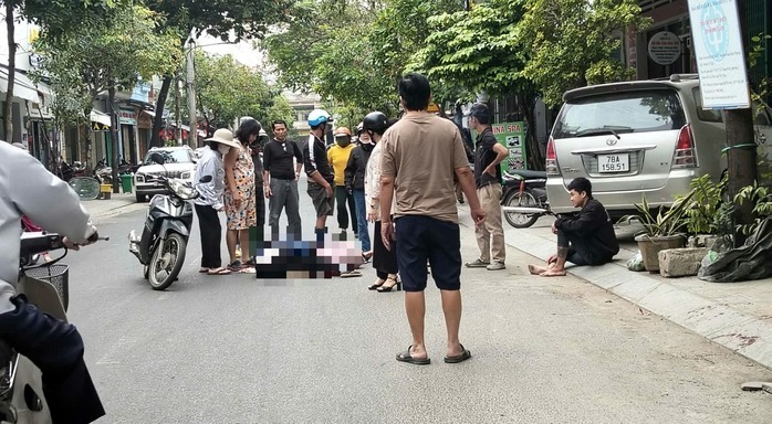 Hiện trường xảy ra vụ việc. Ảnh: Báo Người lao động.