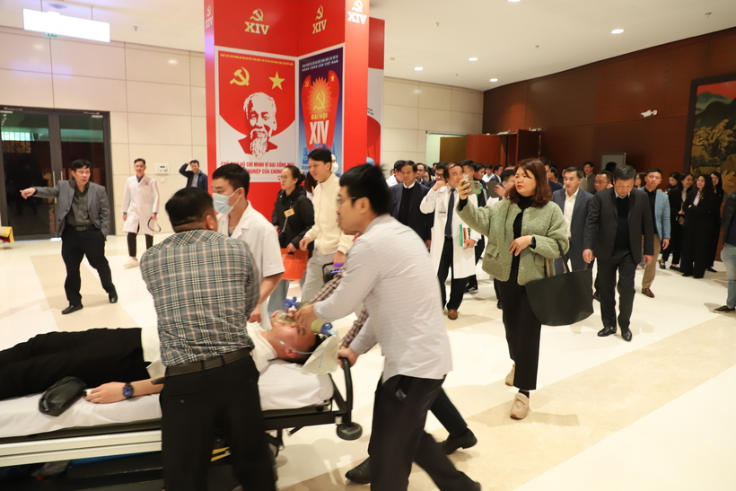 Bộ Y tế bảo đảm sẵn sàng ứng phó với các tình huống bất thường xảy ra trong quá trình diễn ra Đại hội.