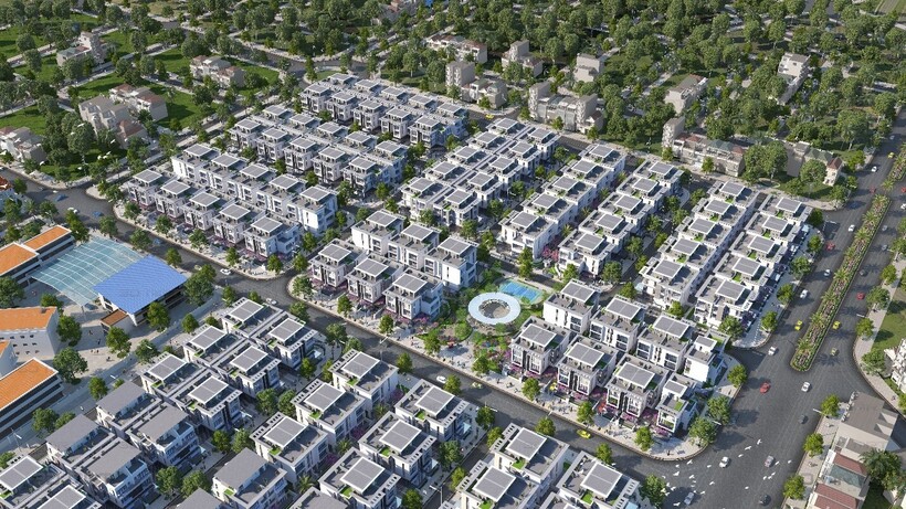 Dự án An Quý Villa thuộc Khu đô thị mới Dương Nội