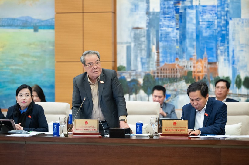 Chủ nhiệm Ủy ban Dân nguyện và Giám sát Dương Thanh Bình (Ảnh: Phạm Thắng).